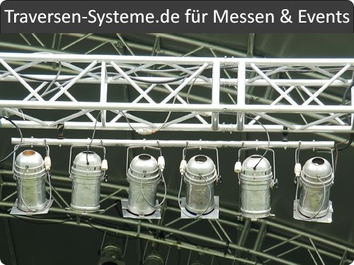 Traversen System für Messen und Events