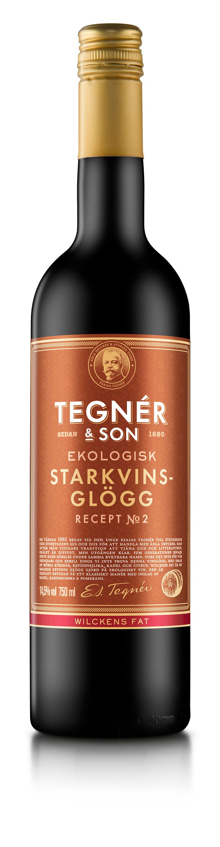 Tegnér & Son Wilckens Fat - Ekologisk Starkvinsglögg 75 cl