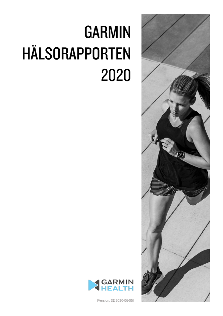 Garmin Hälsorapporten 2020