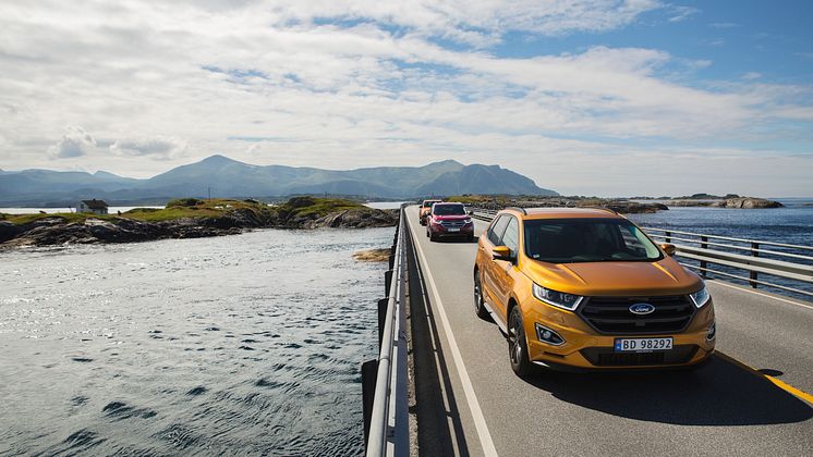 Ford-lansering av nye Edge og Ranger i Molde