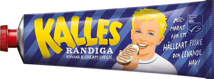 Kalles Randiga Kaviar & Cream Cheese