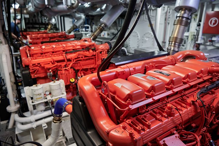 Vier Scania 13-Liter-Motoren für Passagierfähre