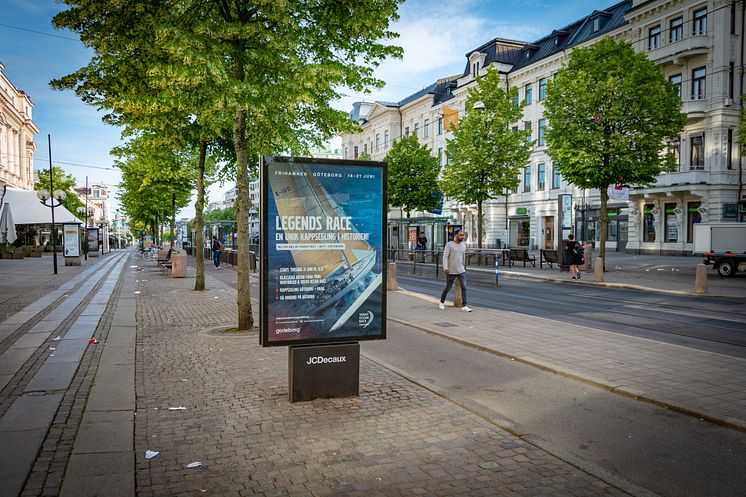 Exponering för Volvo Ocean Race i Göteborg