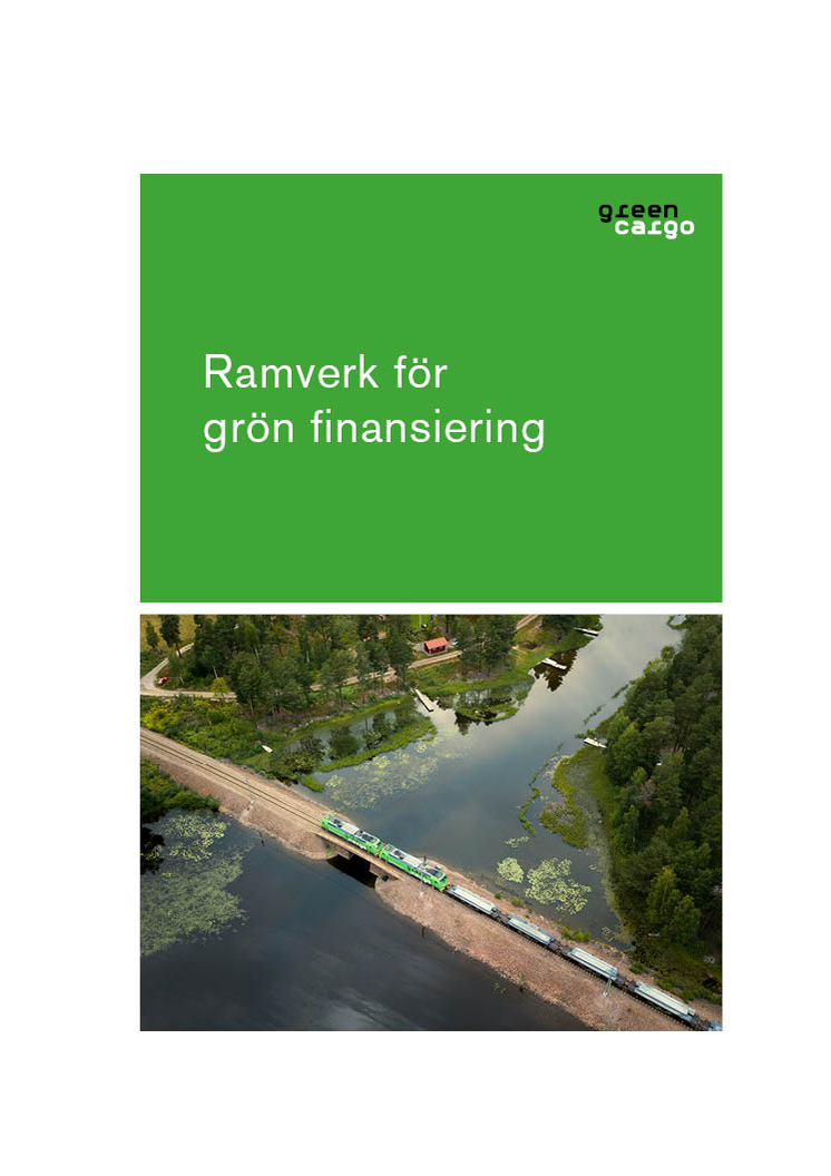 Grön finansiering - rapport kvartal 1 2021