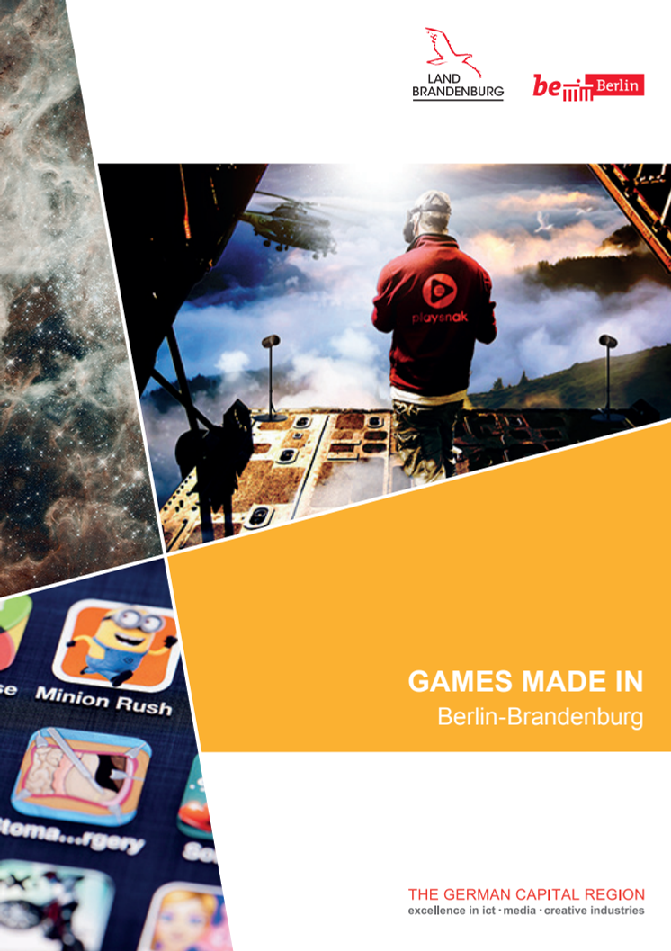 Broschüre GAMES MADE IN Berlin-Brandenburg  