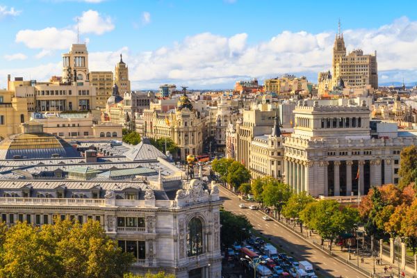Madrid desde Cibeles