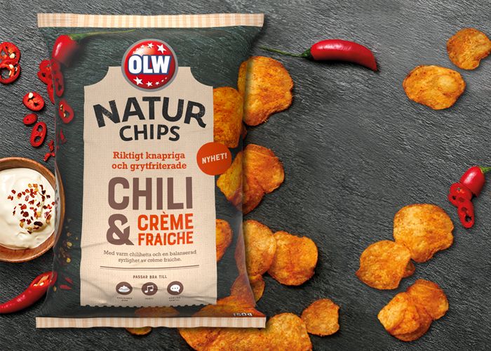 OLW Naturchips Chili & Crème Fraiche