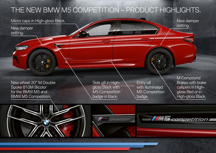 Nya BMW M5 och BMW M5 Competition