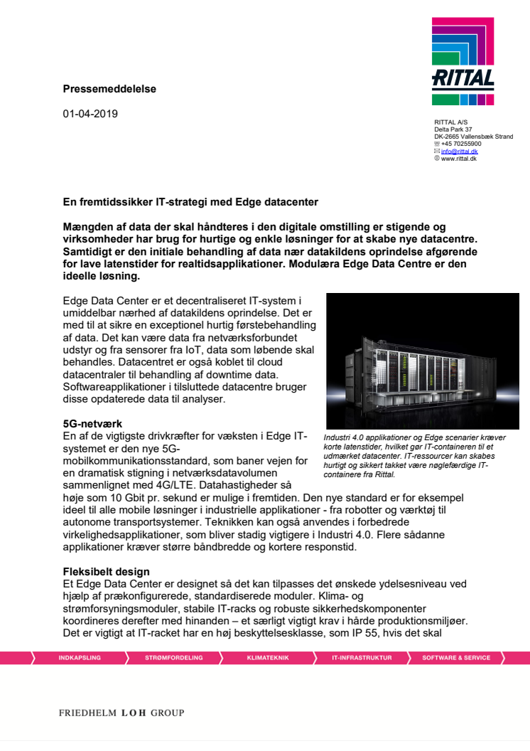 En fremtidssikker IT-strategi med Edge datacenter