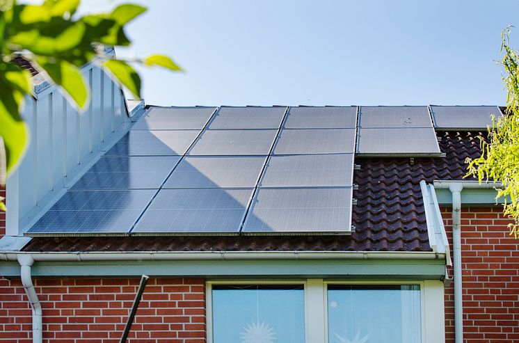 Goda exempel på solceller i Djupadal, Malmö