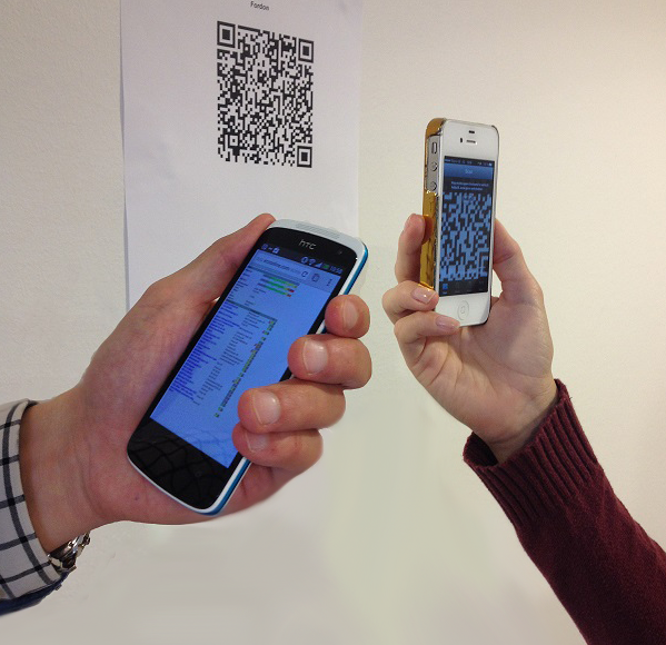 Scanna QR-koder enkelt med mobilen!