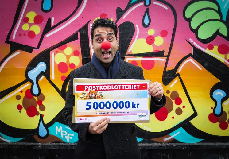 Farhad Mazi Esfahani generalsekreterare Clowner utan Gränser_fotograf Katinka Igelberg