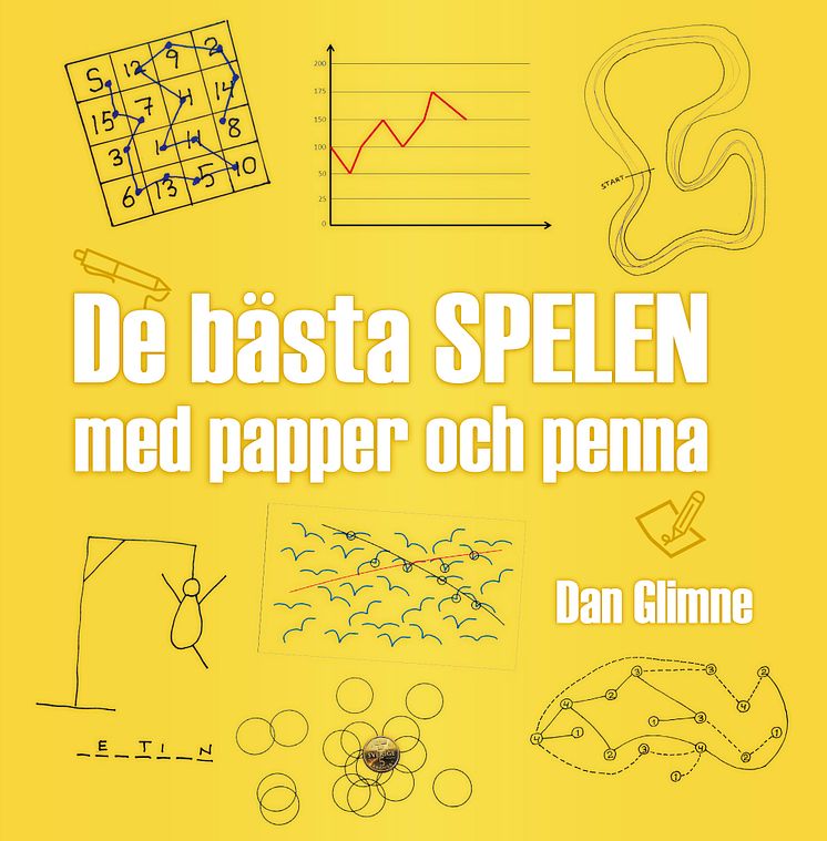 De bästa SPELEN med papper och penna omslag