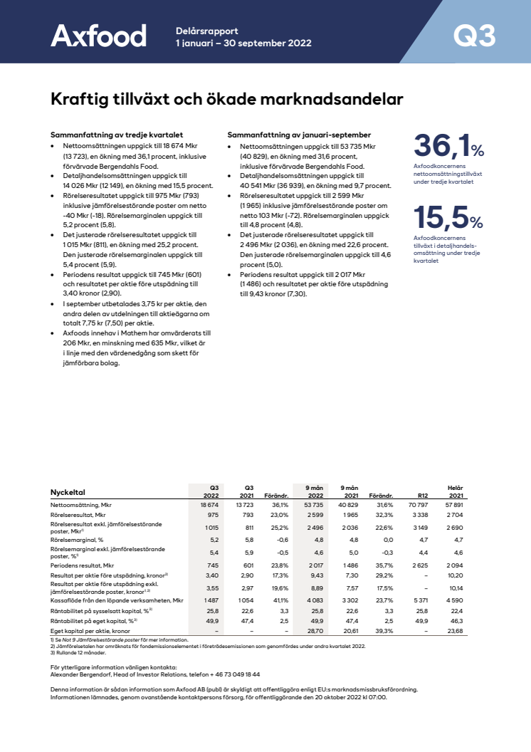 Axfood delårsrapport Q3 2022.pdf