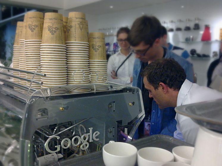 Smaken av svenskt kaffe går hem hos Google