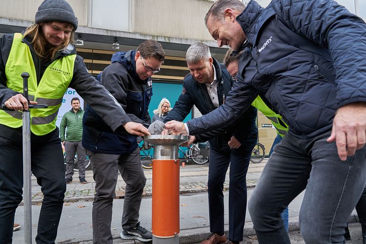 Installation af det første partikelfilter-system på Frederiksberg