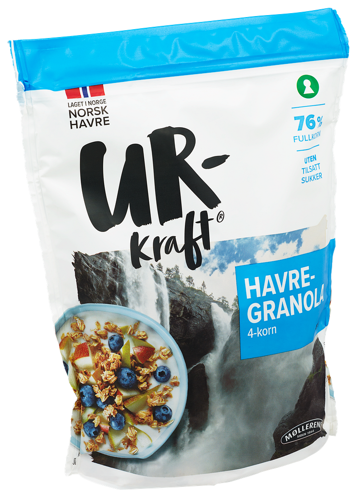 Urkraft Havregranola 4-korn