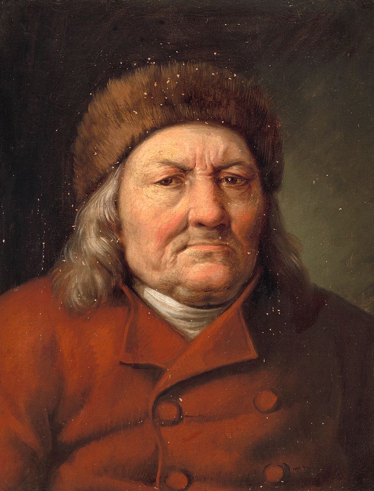 C. W. Eckersberg- Portræt af Smed J. N. Grønberg. 1805. Usigneret. Olie på lærred. 31 x 24,5.