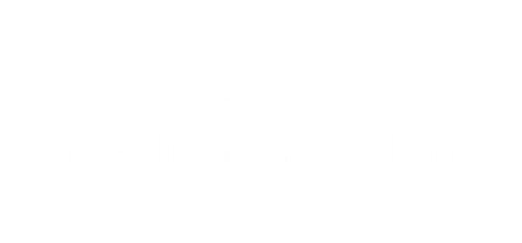 Medborgarskolan Logotyp vit