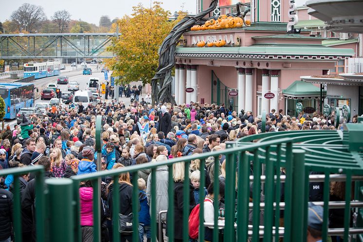 Rivstart för Halloween på Liseberg