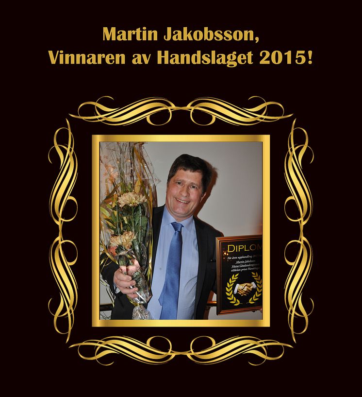 Vinnaren av Handslaget 2015!