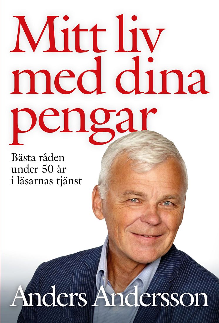 Omslag till boken Mitt liv med dina pengar av Anders Andersson