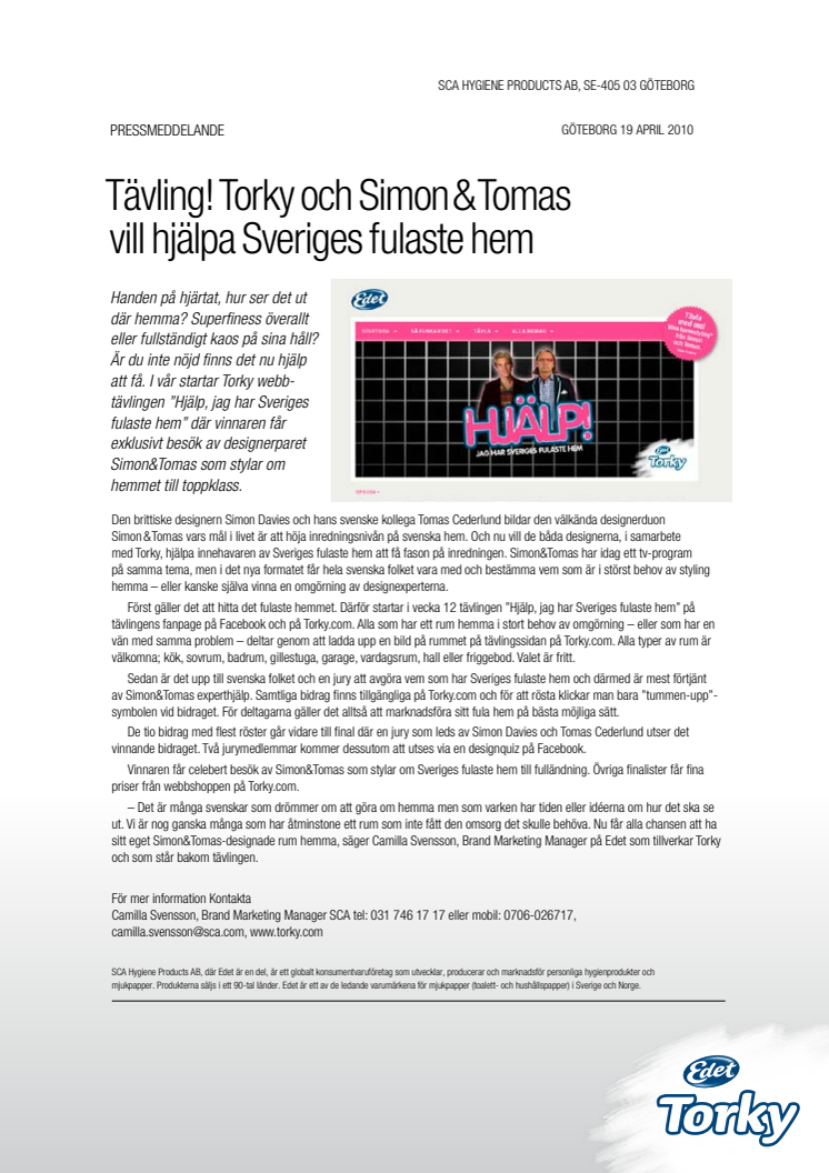 Tävling! Torky och Simon & Tomas vill hjälpa Sveriges fulaste hem