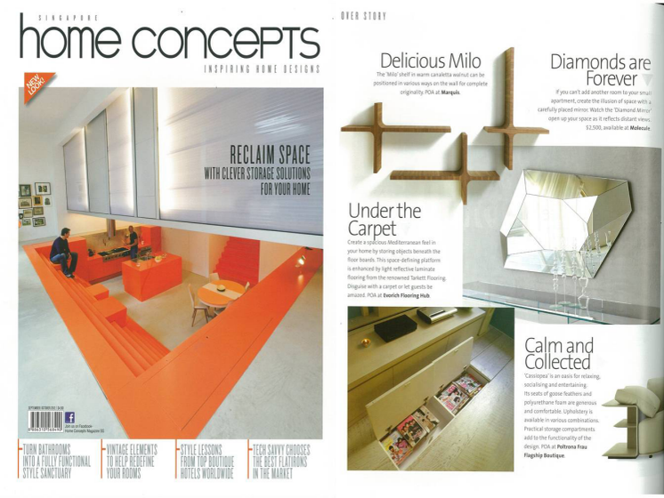 Evorich Flooring Group Featured On Home Concepts Magazine