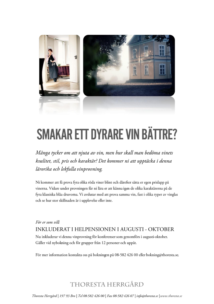 Smakar ett dyrare vin bättre?