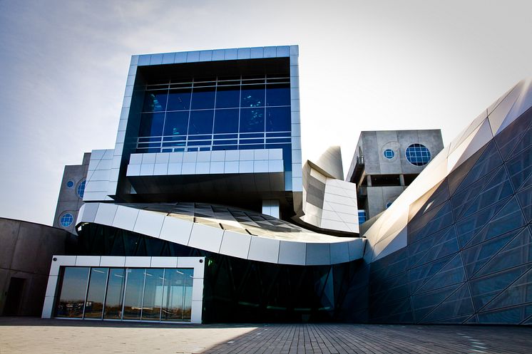 Musikkens Hus i Aalborg. Fotograf: Hélène Mogensen de Monléon 