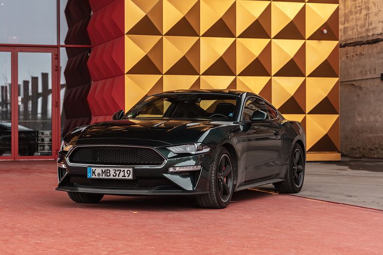 Ford Mustang Bullitt på Sjællandsringen