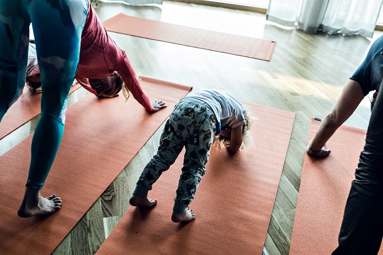 Familjeyoga på Holiday Club Åre