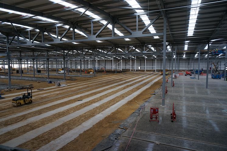 Hitachi Rail Europe Vehicle Manufacturing Facility at Newton Aycliffe