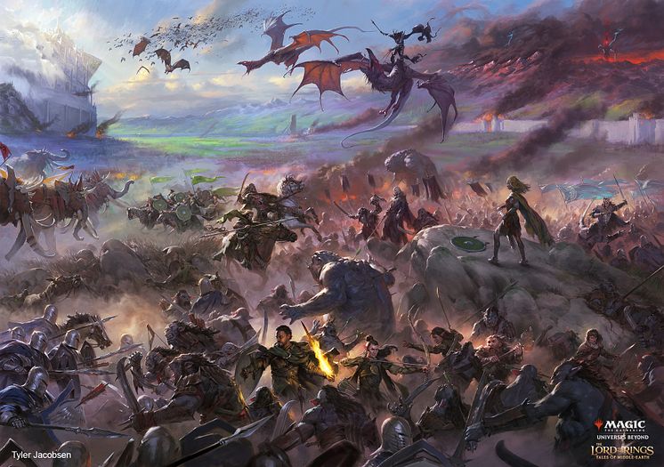 LOTR-Battle-of-Pelennor-Fields_Tyler-Jacobsen_Full-Art