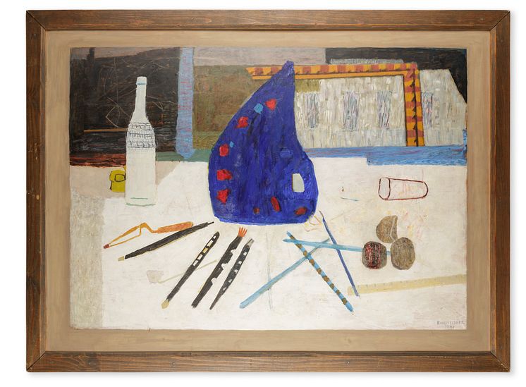 Randi Fischer, Vitt målarbord, 1946