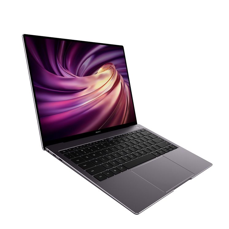 MateBook X Pro_Gray_Wallpaper_Side