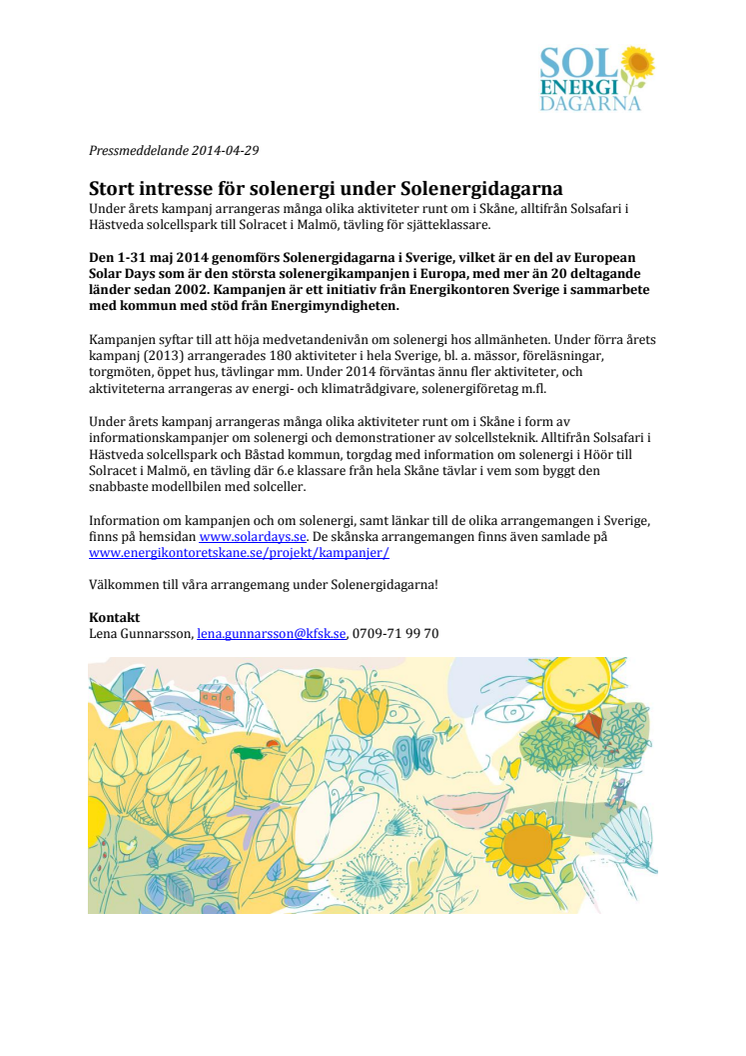 Stort intresse för solenergi under Solenergidagarna