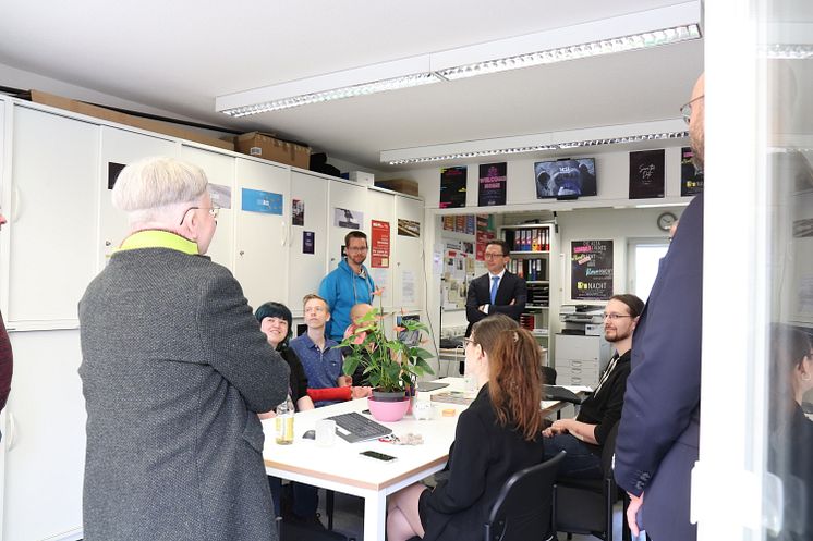 Antrittsbesuch | Präsidium der Universität Vechta empfängt Niedersachsens Minister für Wissenschaft und Kultur: Falko Mohrs 