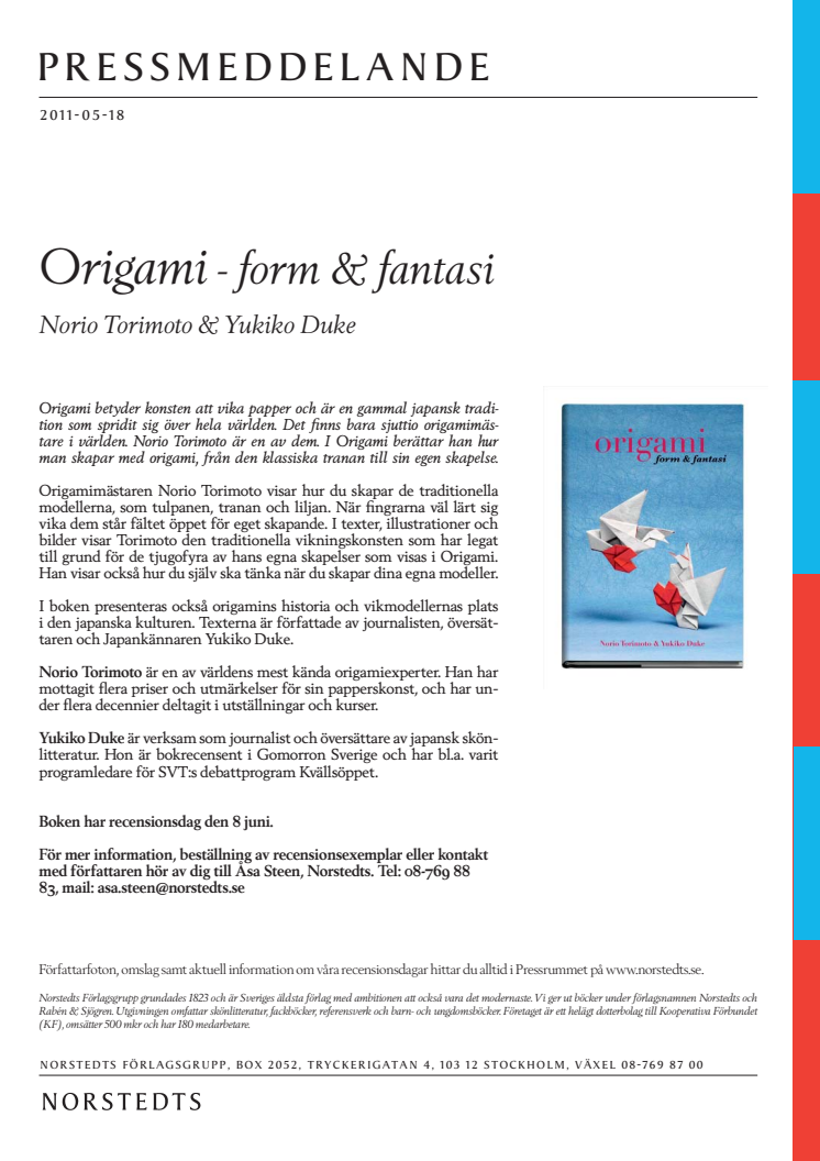Origami - form & fantasi