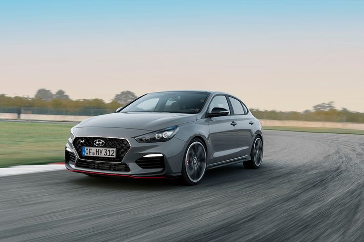 Helt nya Hyundai i30 Fastback N