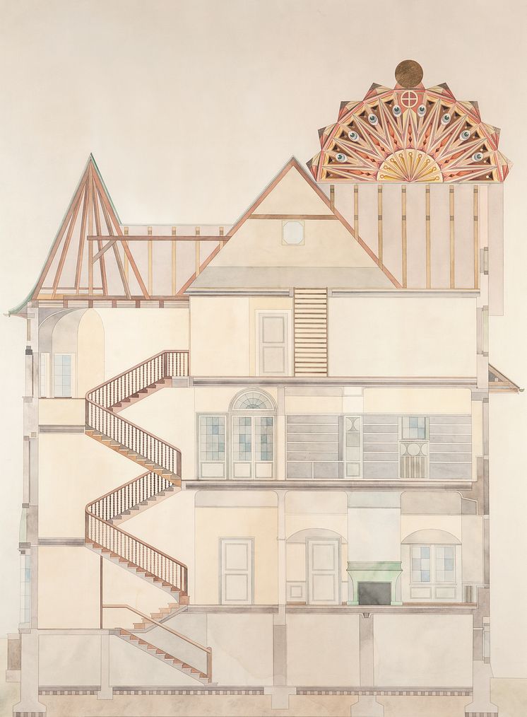 Fredrik Söderberg, Das haus C.G. Jung mit geist / The house of C.G. Jung with spirit, 2013