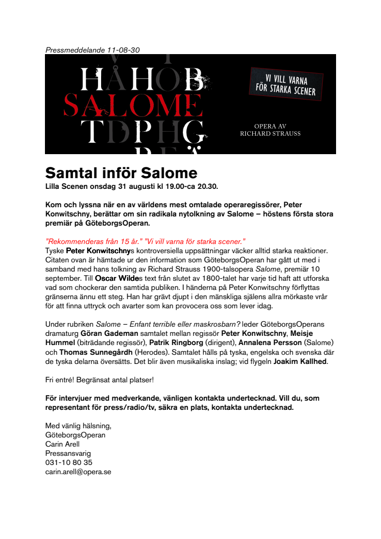Samtal Salome