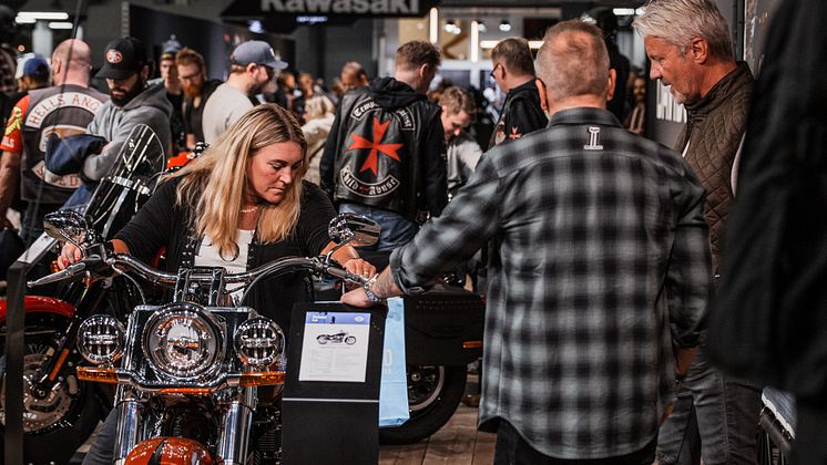 MC-Mässan visar de senaste modellerna