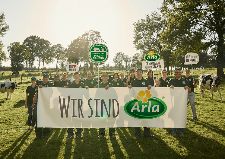 Presseinformation_Arla Foods zeigt moderne, nachhaltige Milchwirtschaft auf der Grünen Woche