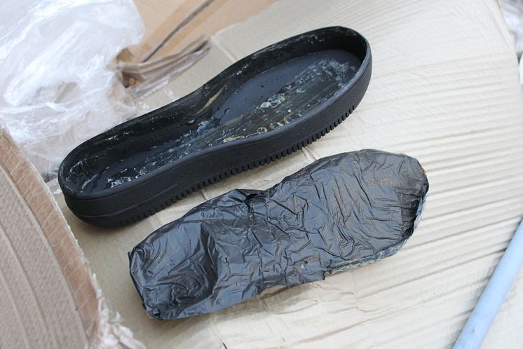 Op Ugly Hollowed out shoes NW13/15 Salford couple jailed for £3.8m tobacco duty fraud