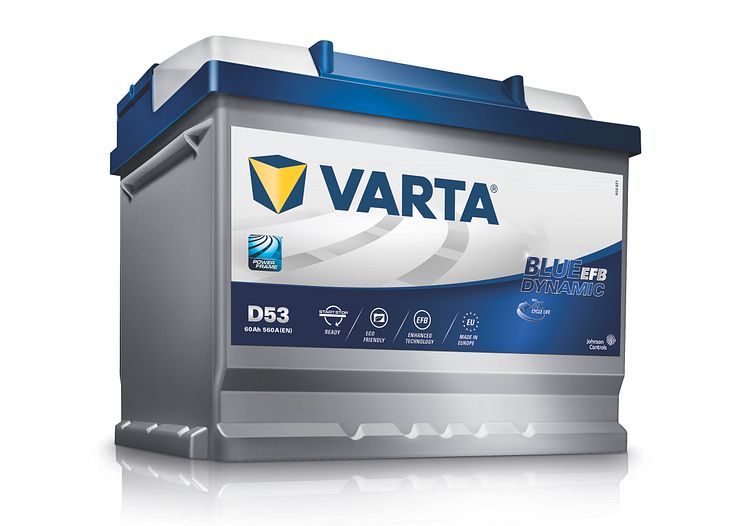 Det nye VARTA Blue Dynamic EFB