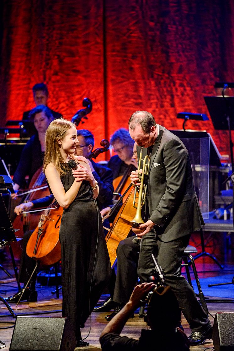 Isabella Lundgren och Peter Asplund