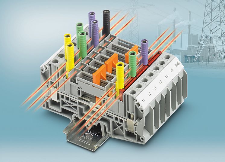 T 6-T/SP test disconnect terminal blocks