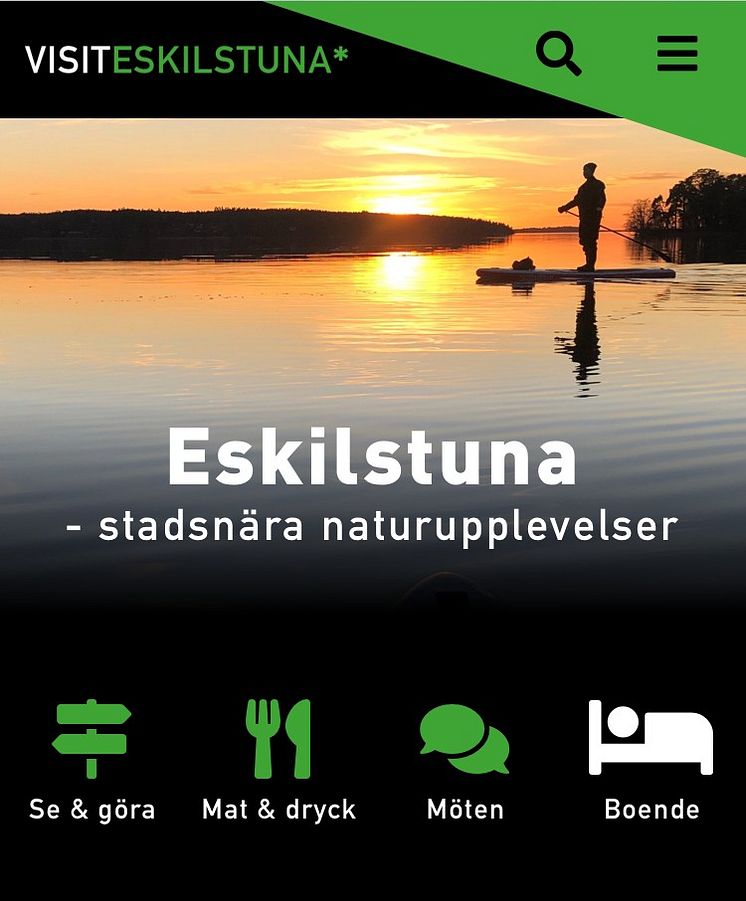 Eskilstunas ny besöksguide visiteskilstuna.se