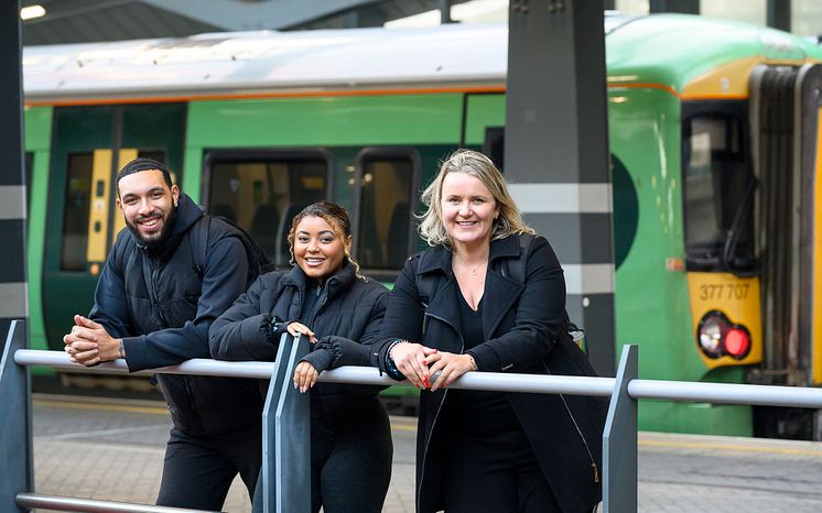 Team Southern is preparing to take on Team Thameslink in GTR's TikTok competition